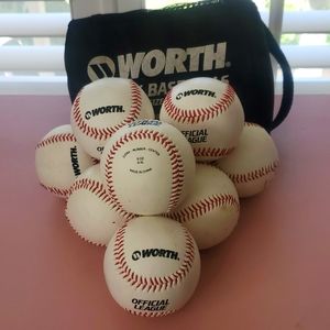 Worth Official League Baseballs